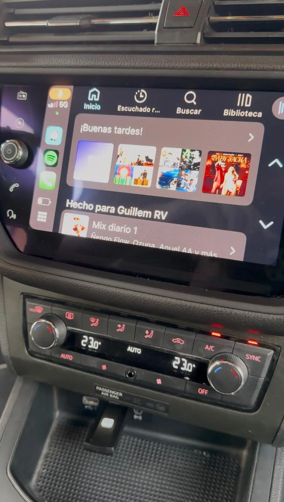 Imagen CarPlay inalámbrico instalado